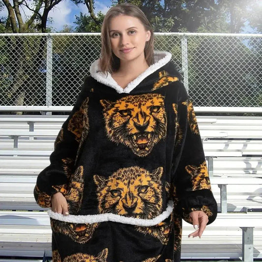 Cap Polaire - Plaid avec Manche