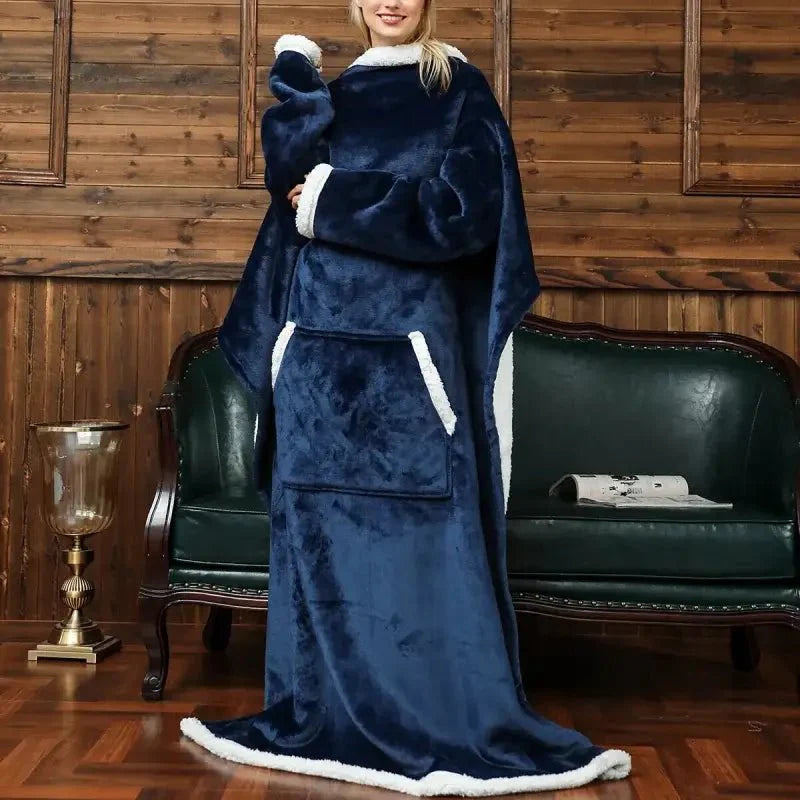 Couverture Portable - Plaid avec Manche