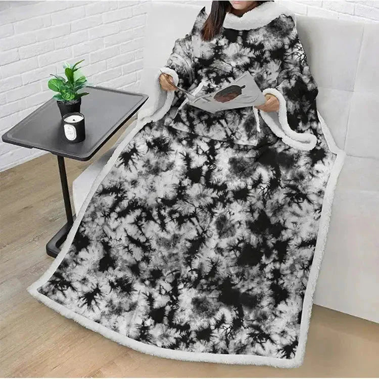 Plaid à enfiler - Plaid avec Manche