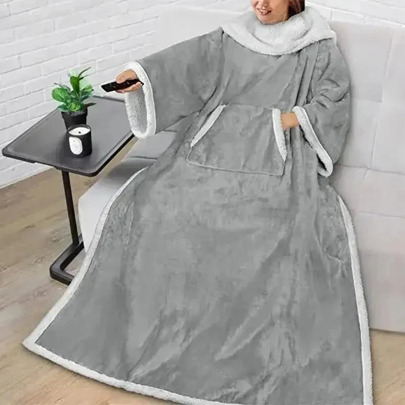 Plaid à enfiler - Plaid avec Manche