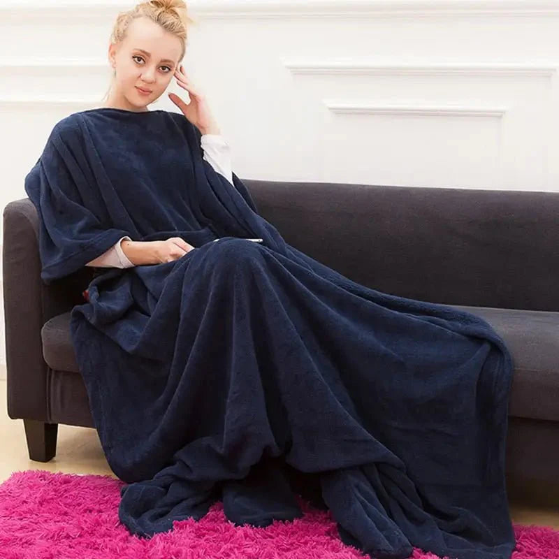 Plaid Confortable - Plaid avec Manche