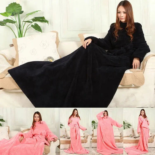 Plaid Enveloppant - Plaid avec Manche