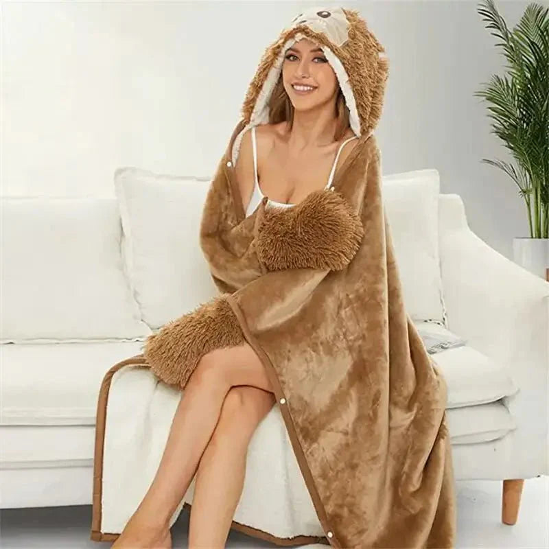 Plaid Unique - Plaid avec Manche