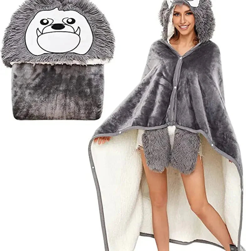 Plaid Unique - Plaid avec Manche