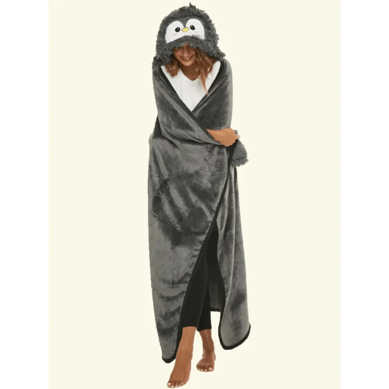 Vêtement Cocooning - Plaid avec Manche